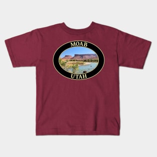 Colorado River in Moab, Utah Kids T-Shirt